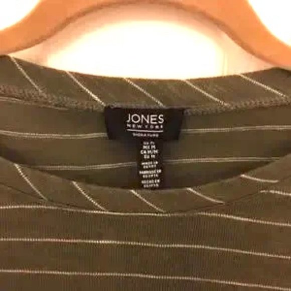 JONES New York Long Sleeve Top        NWT - Picture 3 of 3